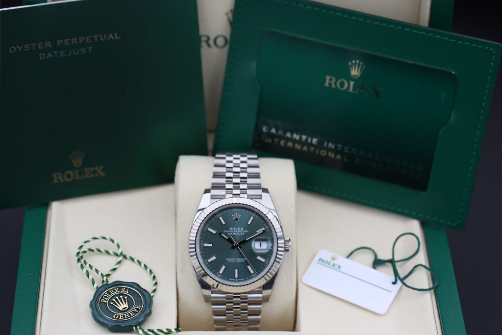 Rolex 126334 Mint Green DATEJUST 41mm 2025