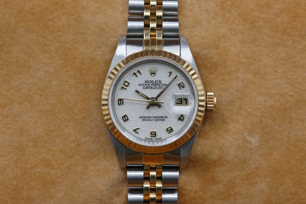 Rolex 69173 Ivory Anniversary Jubilee Dial DATEJUST 26mm 1991