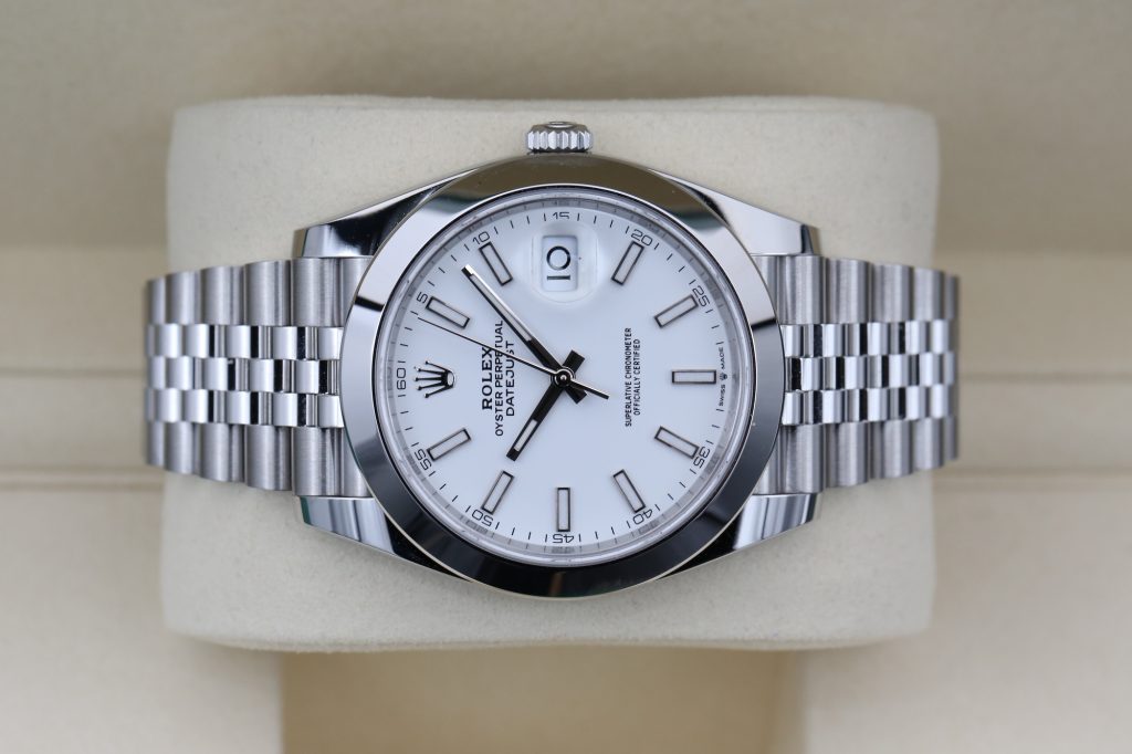 Rolex 126300 White Index DATEJUST 41mm 2026