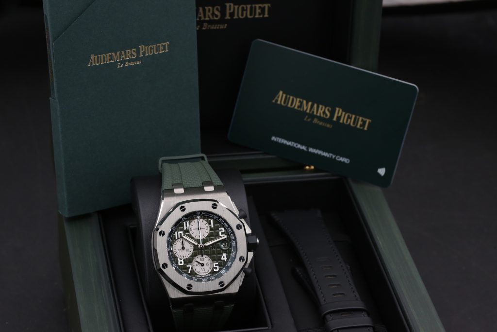 Audemars Piguet 26238TI.OO.A056CA.01 Green ROYAL OAK OFFSHORE  42mm 2022