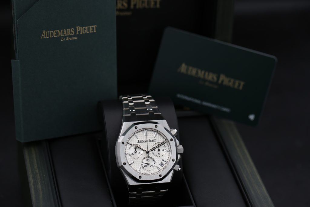 Audemars Piguet 26240ST.OO.1320ST.03 White ROYAL OAK CHRONOGRAPH  41mm 2022 50TH ANNIVERSARY