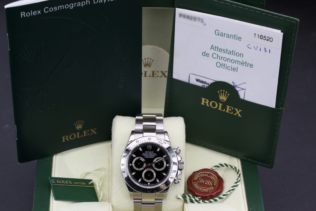 Rolex 116520 Black DAYTONA 40mm 2004