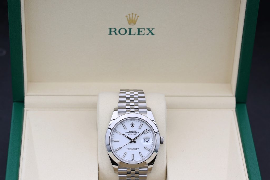 Rolex 126300 White Index DATEJUST 41mm 2026