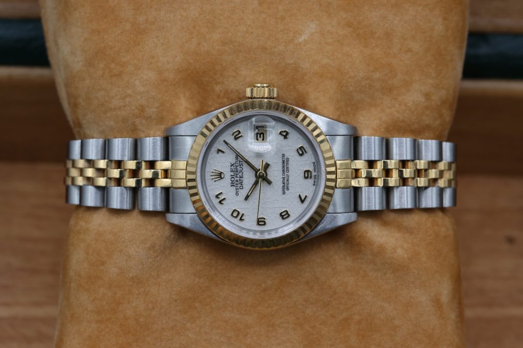 Rolex 69173 Ivory Anniversary Jubilee Dial DATEJUST 26mm 1991