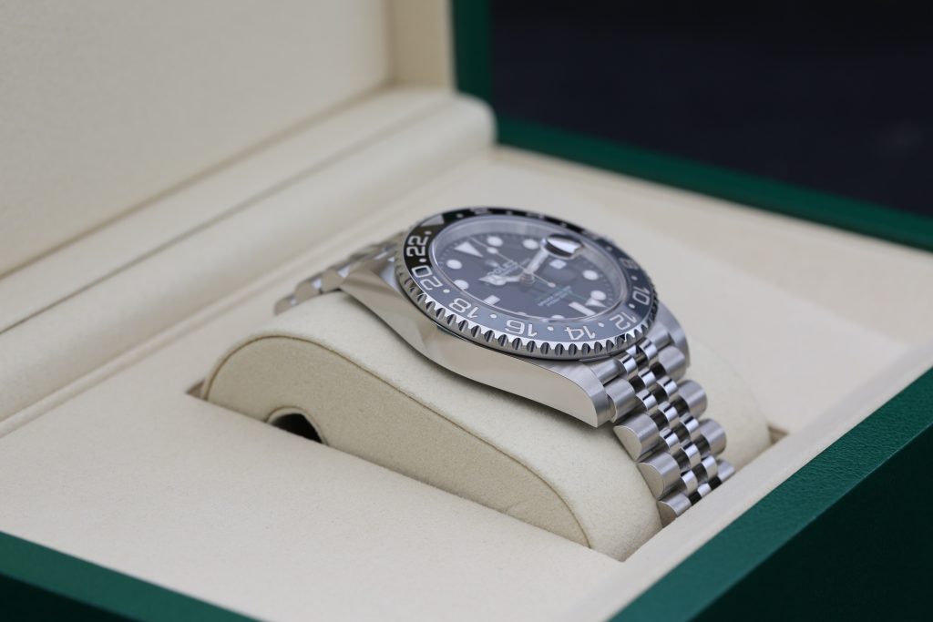 Rolex 126710GRNR Black GMT MASTER II 40mm 2026 Bruce Wayne