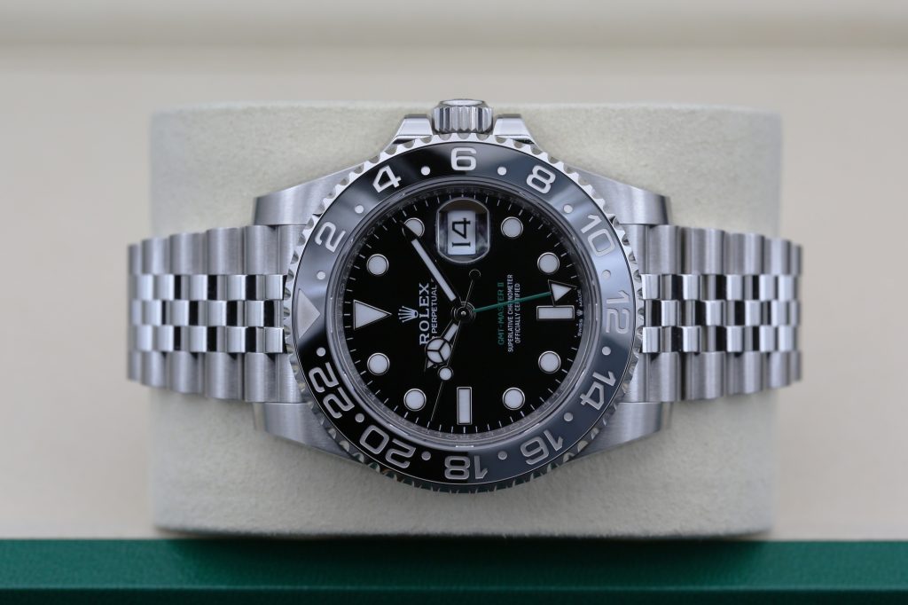 Rolex 126710GRNR Black GMT MASTER II 40mm 2026 Bruce Wayne
