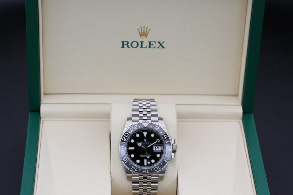 Rolex 126710GRNR Black GMT MASTER II 40mm 2026 Bruce Wayne