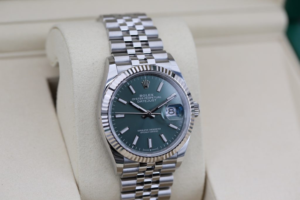 Rolex 126234 Mint Green DATEJUST 36mm 2026