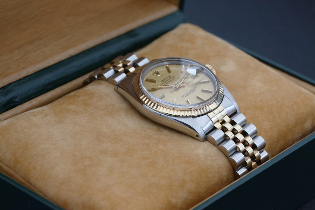 Rolex 16013 Champagne Linen DATEJUST 36mm 1981