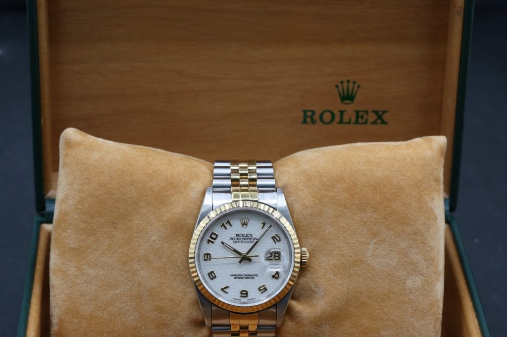 Rolex 16233 Ivory Anniversary Jubilee DATEJUST 36mm 1996