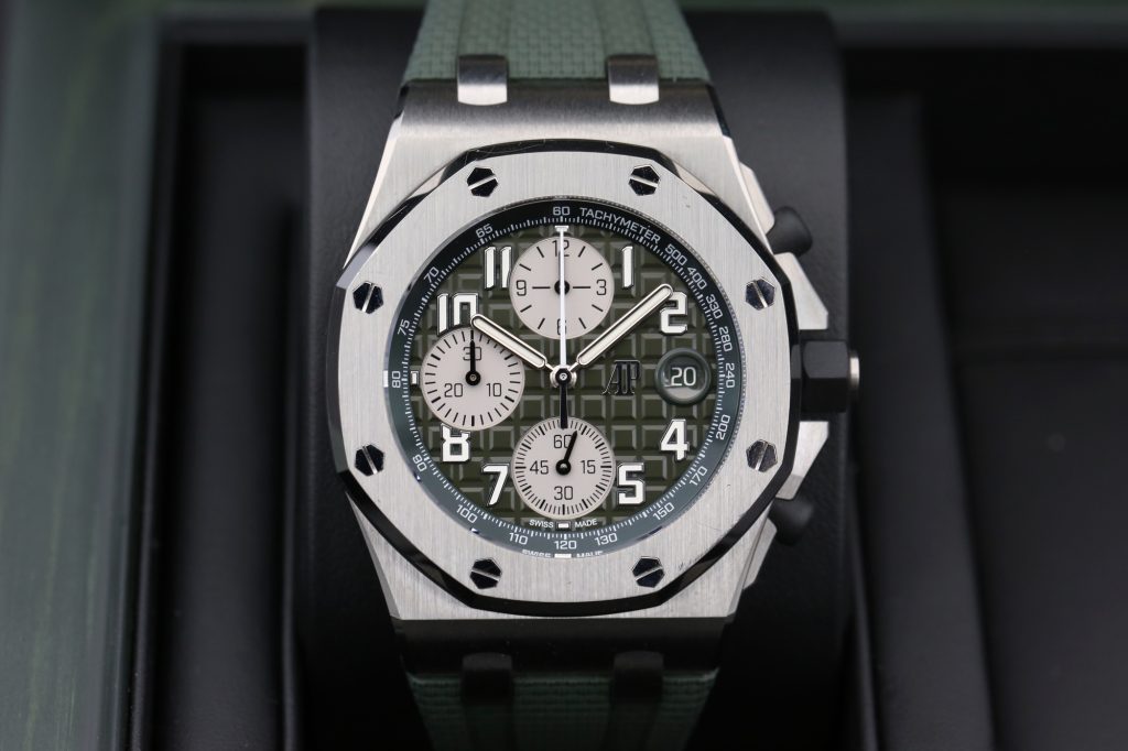 Audemars Piguet 26238TI.OO.A056CA.01 Green ROYAL OAK OFFSHORE  42mm 2022