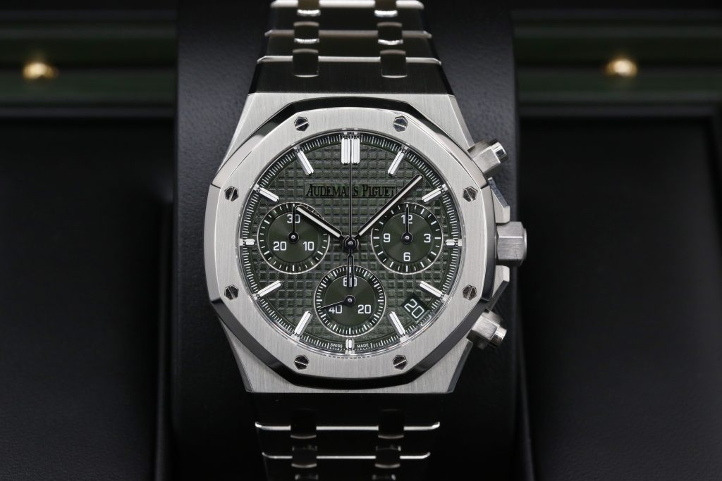 Audemars Piguet 26240ST.OO.1320ST.04 Green ROYAL OAK CHRONOGRAPH 41mm 2025