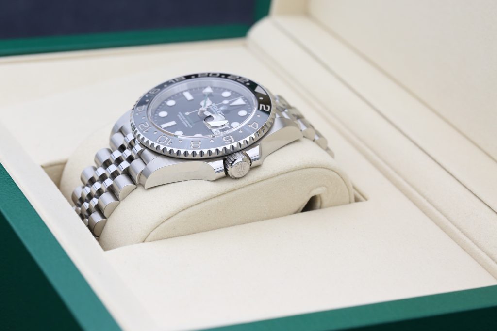 Rolex 126710GRNR Black GMT MASTER II 40mm 2025 Bruce Wayne