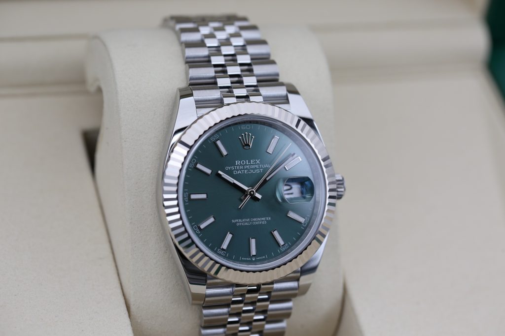 Rolex 126334 Green Index DATEJUST 41mm 2026