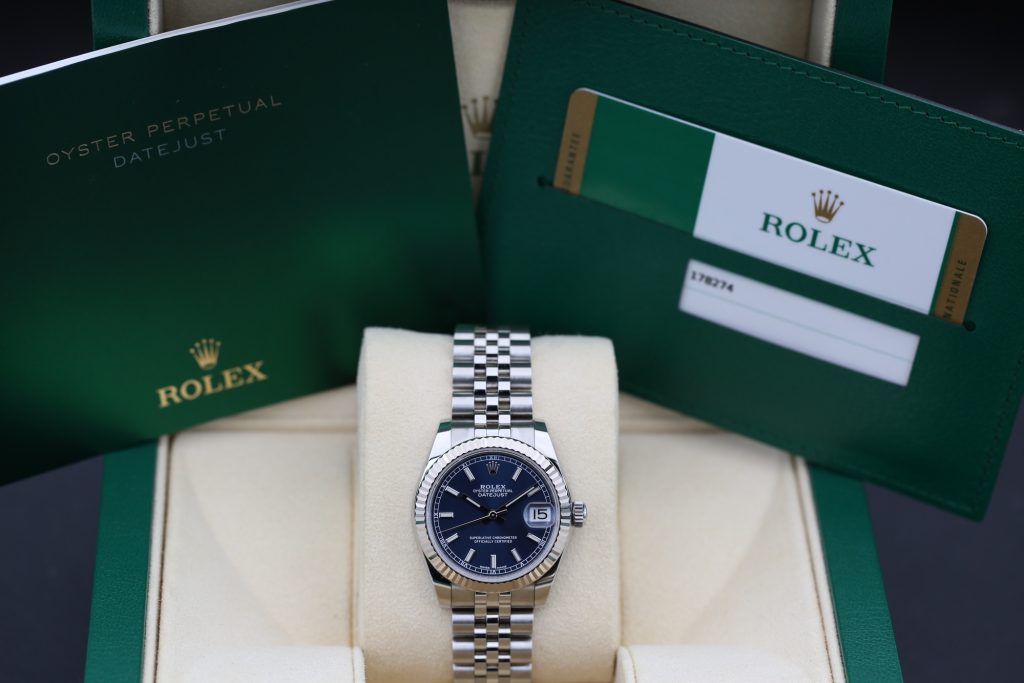 Rolex 178274 Blue DATEJUST 31mm 2019