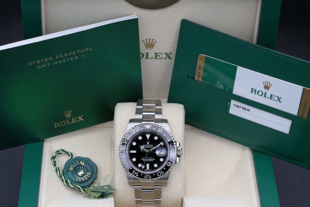 Rolex 116710LN Black GMT-MASTER II 40mm 2015