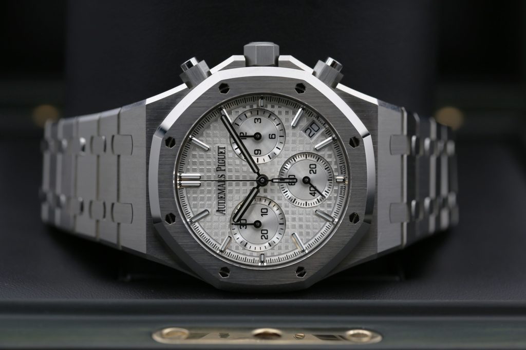 Audemars Piguet 26240ST.OO.1320ST.03 White ROYAL OAK CHRONOGRAPH  41mm 2022 50TH ANNIVERSARY