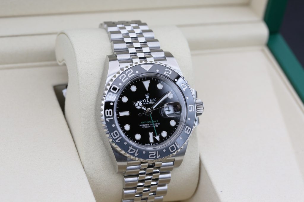 Rolex 126710GRNR Black GMT MASTER II 40mm 2026 Bruce Wayne