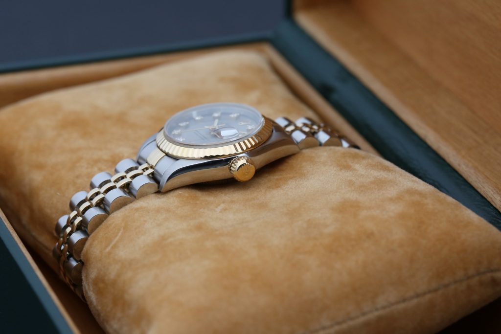 Rolex 69173 Silver Diamond DATEJUST 26mm 1996