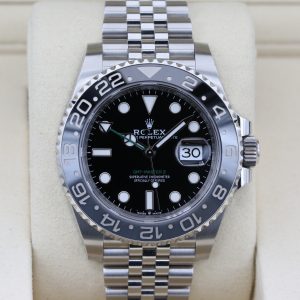 Rolex 126710GRNR Black GMT MASTER II 40mm 2025 Bruce Wayne
