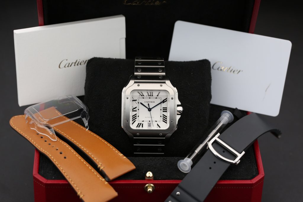 Cartier WSSA0018 White Roman SANTOS DE CARTIER 40mm 2026