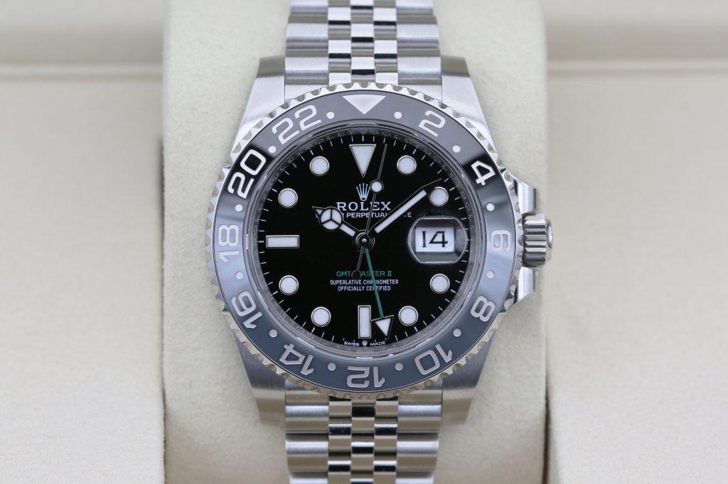 Rolex 126710GRNR Black GMT MASTER II 40mm 2026 Bruce Wayne