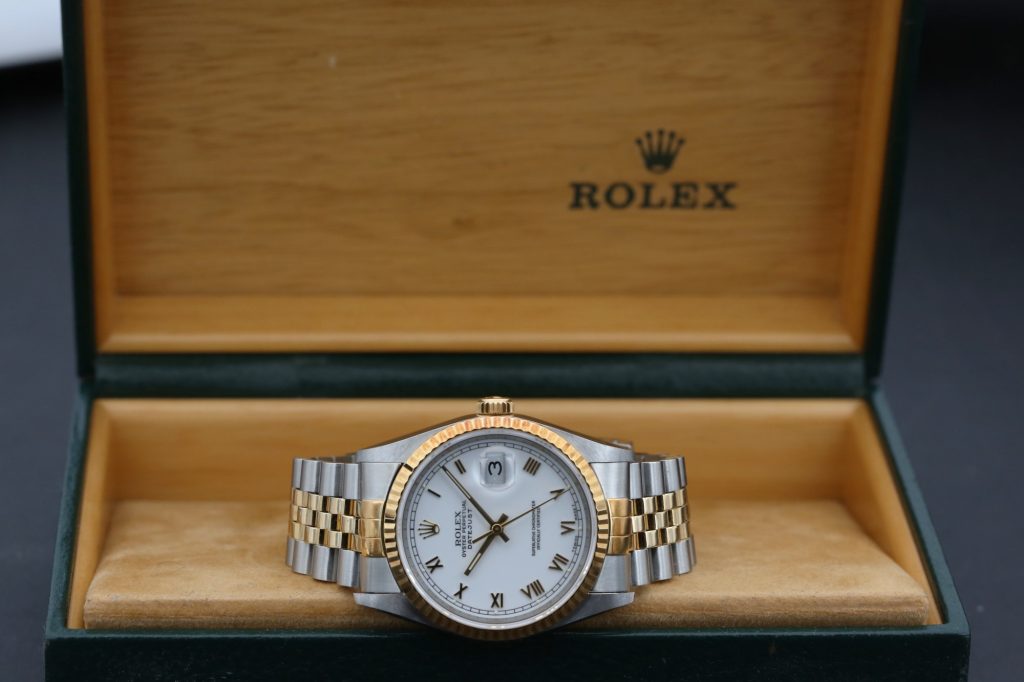 Rolex 16233 White Roman DATEJUST 36mm 1994