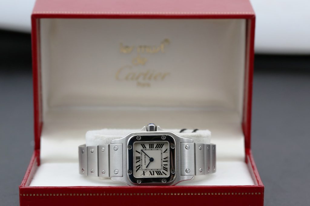 Cartier W20056D6 White SANTOS GALBEE 24mm