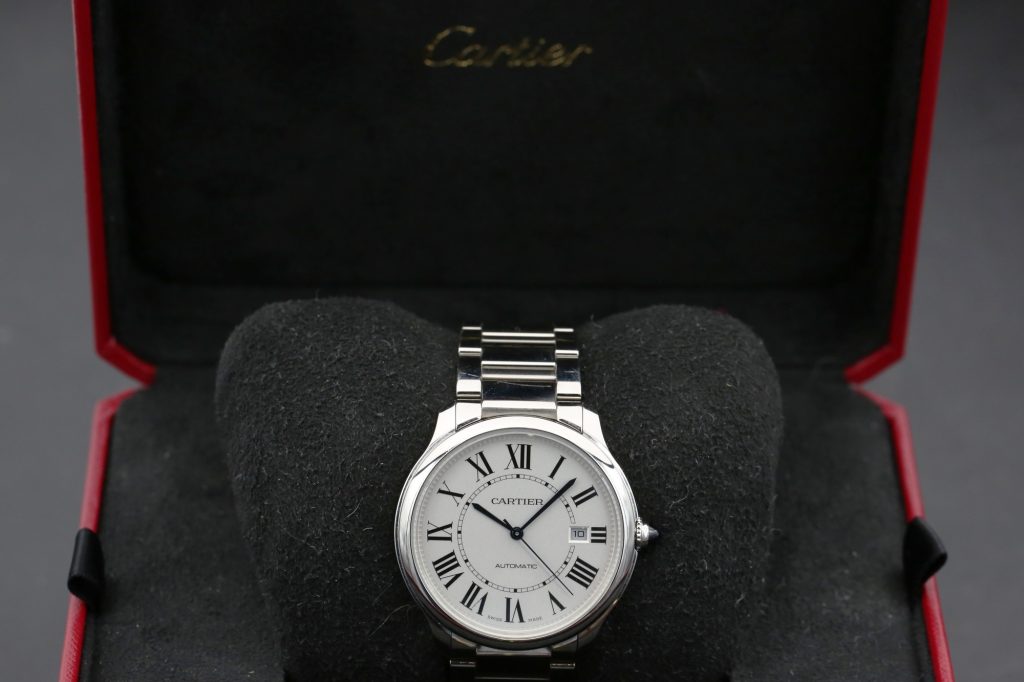Cartier WSRN0035 White Roman RONDE MUST 40mm 2023