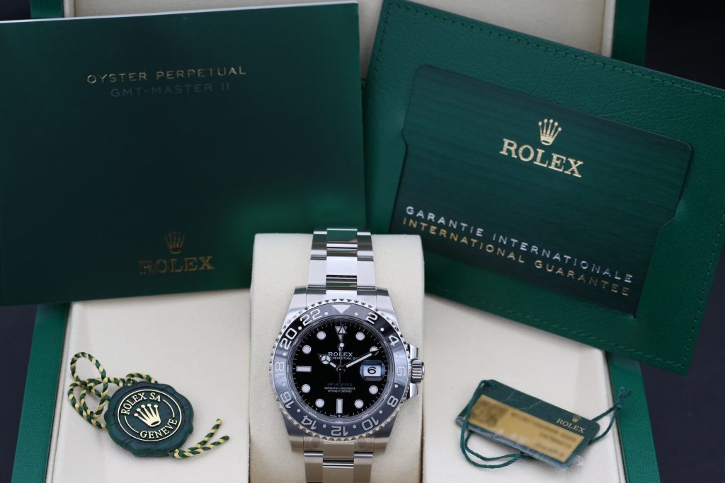 Rolex 126710GRNR Black GMT MASTER II 40mm 2026