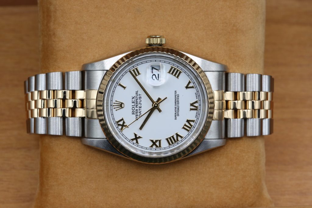 Rolex 16233 White Roman DATEJUST 36mm 1995