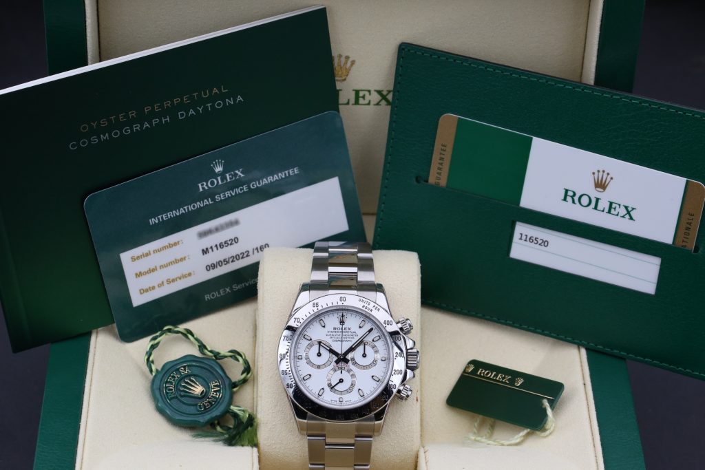 Rolex 116520 White DAYTONA 40mm 2016