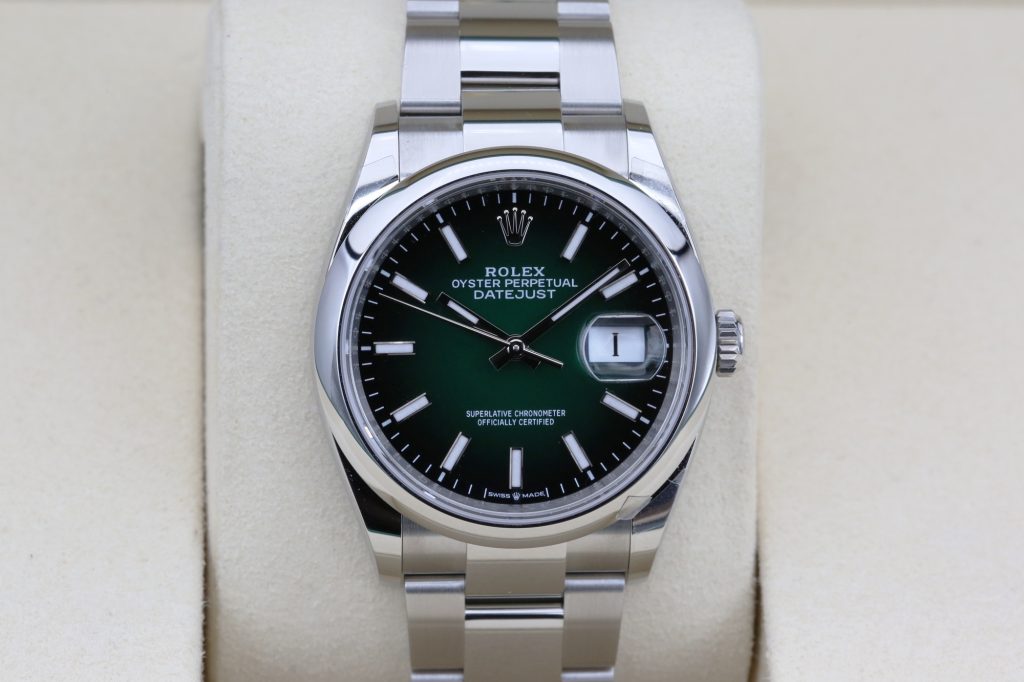 Rolex 126200 Green Ombre DATEJUST 36mm 2026