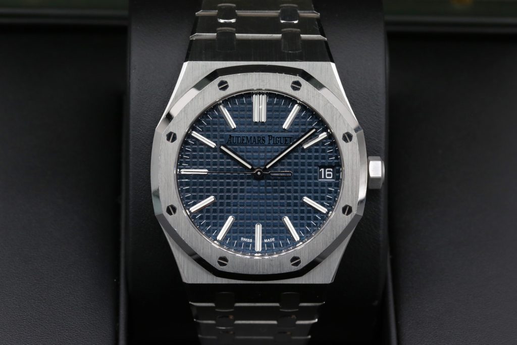 Audemars Piguet 15510ST.OO.1320ST.01 Blue ROYAL OAK  41mm 2022 50TH ANNIVERSARY