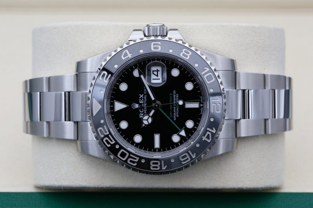 Rolex 126710GRNR Black GMT MASTER II 40mm 2026 Bruce Wayne