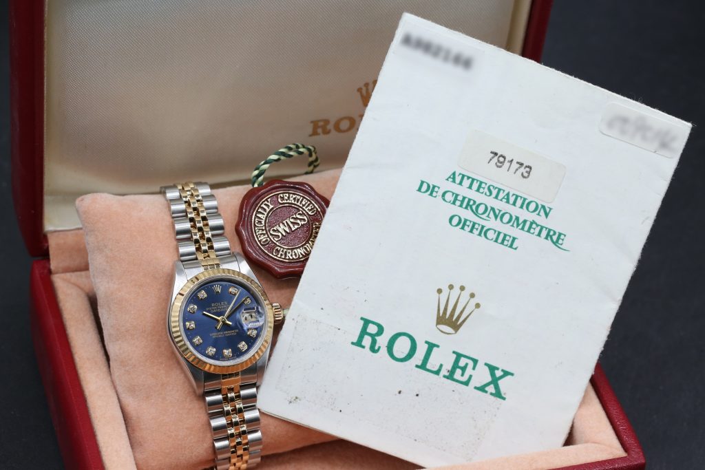 Rolex 79173 Blue Diamond DATEJUST 26mm 2000