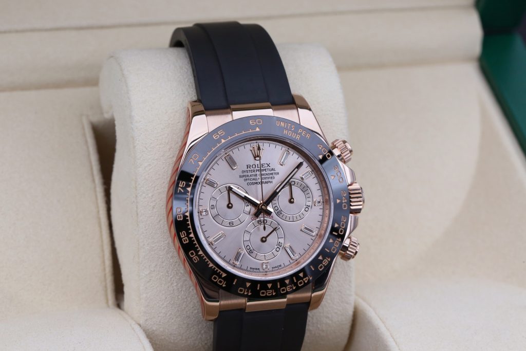 Rolex 116515LN Sundust Baguette DAYTONA OYSTERFLEX 40mm 2018