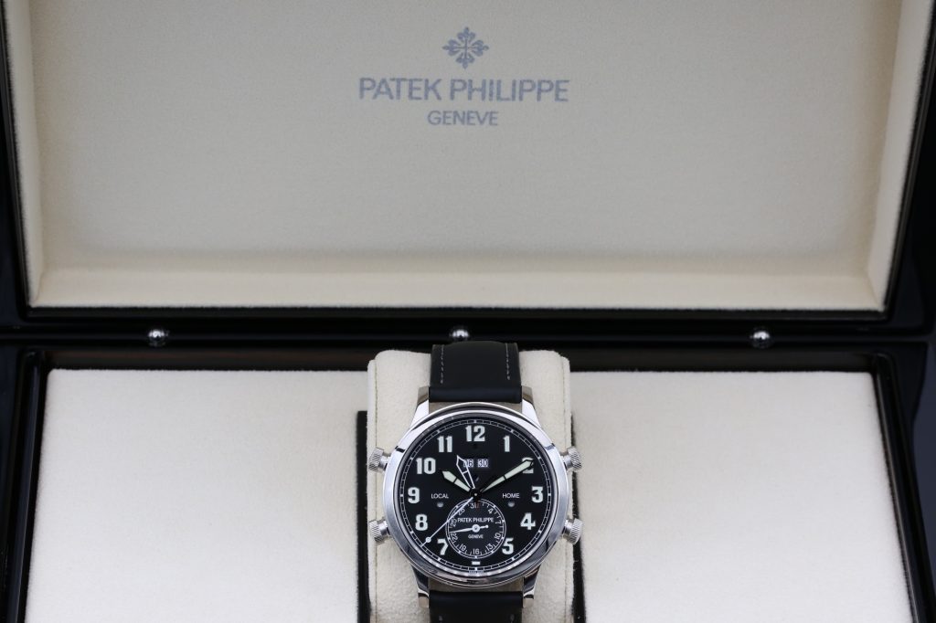Patek Philippe 5520P-001 Black GRAND COMPLICATIONS  42mm 2022 TRAVEL TIME ALARM