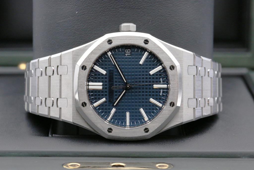 Audemars Piguet 15510ST.OO.1320ST.01 Blue ROYAL OAK  41mm 2022 50TH ANNIVERSARY