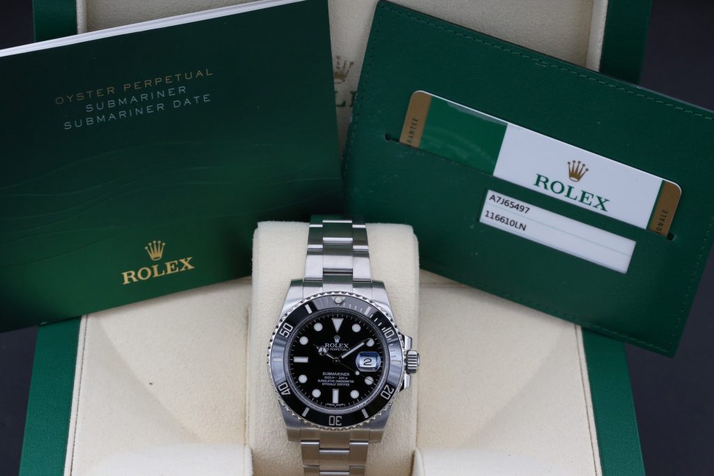 Rolex 116610LN Black SUBMARINER 40mm 2015