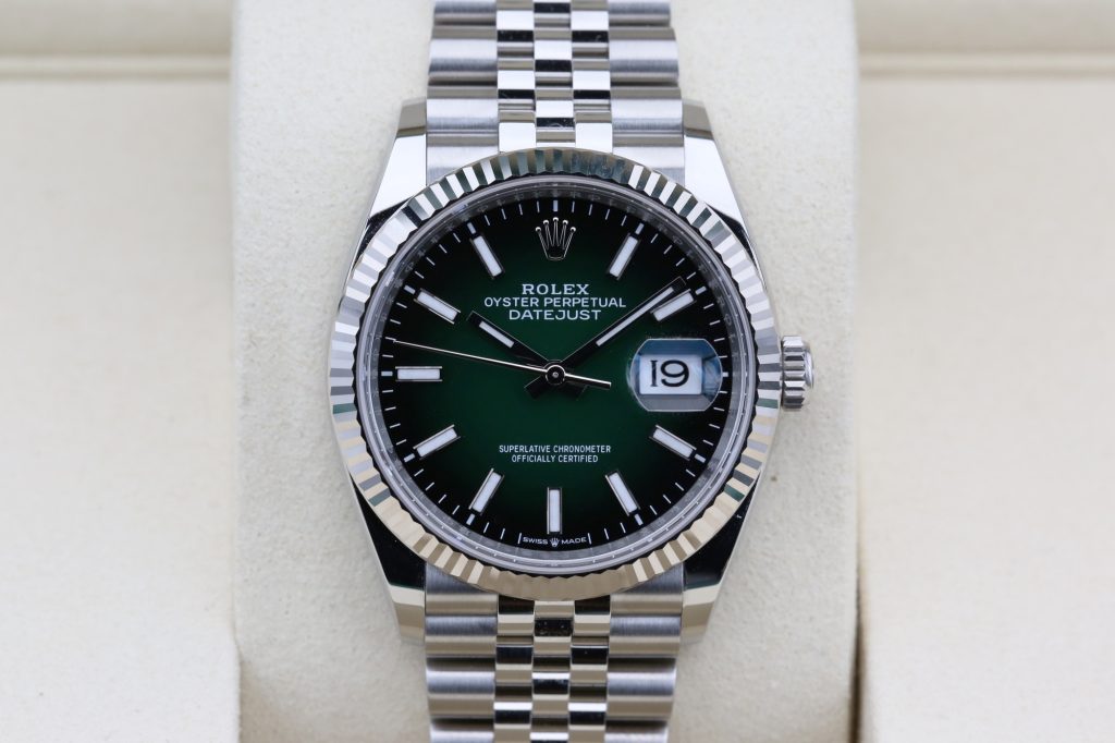 Rolex 126234 Green Ombre DATEJUST 36mm 2026