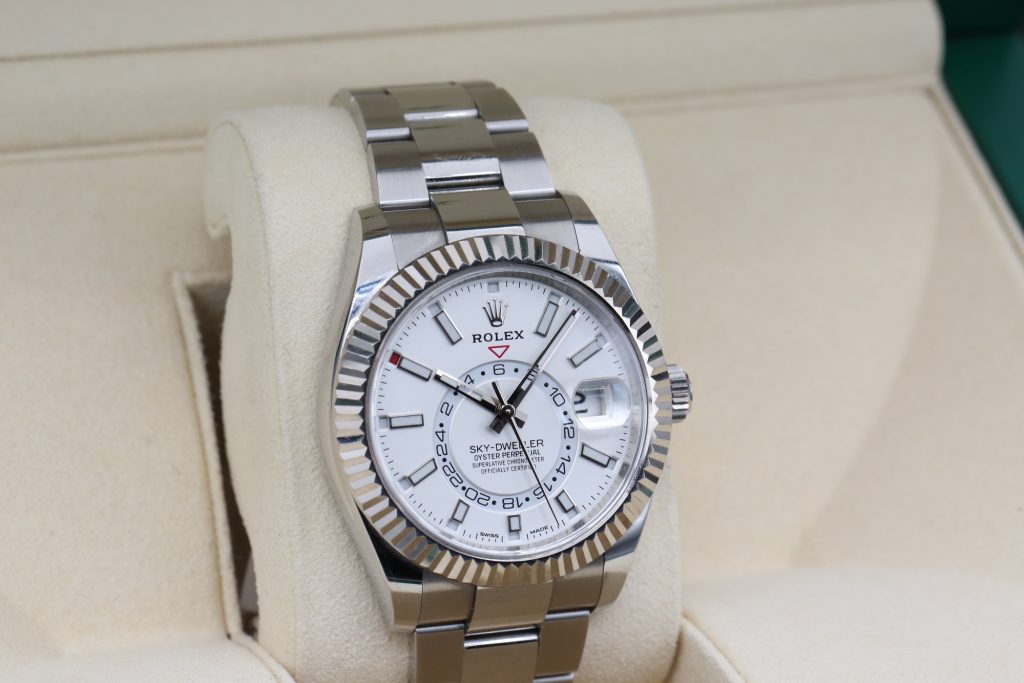 Rolex 326934 White SKY-DWELLER 42mm