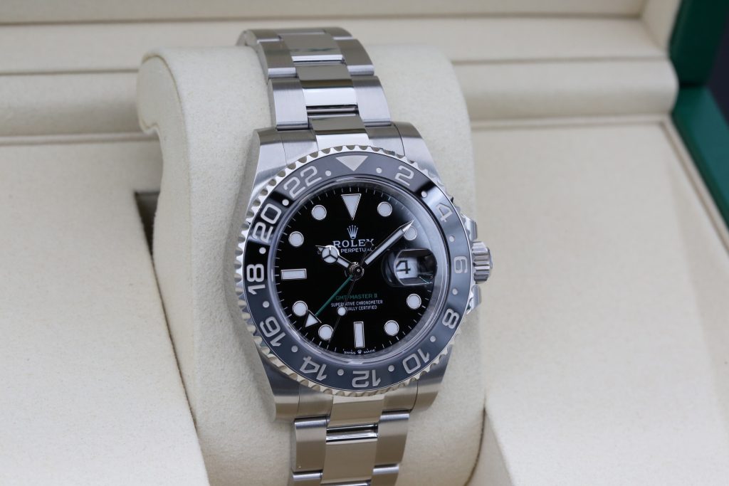 Rolex 126710GRNR Black GMT MASTER II 40mm 2026 Bruce Wayne