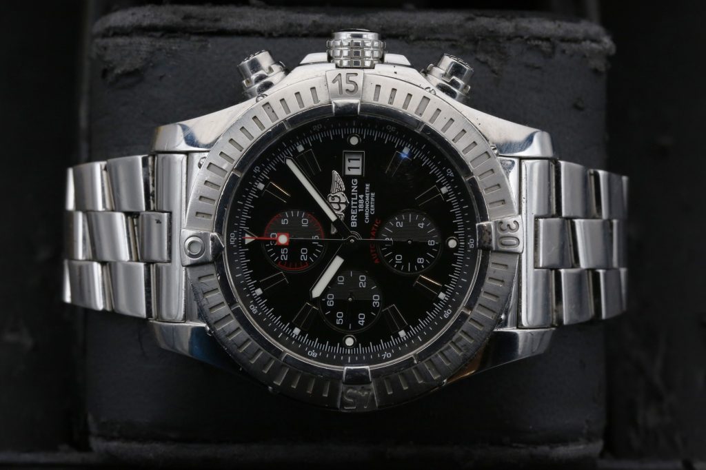 Breitling A13375 Black SUPER AVENGER CHRONOGRAPH  48mm 2009