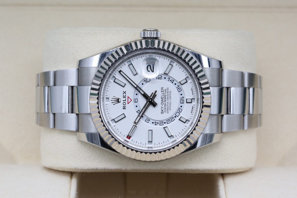 Rolex 326934 White SKY-DWELLER 42mm