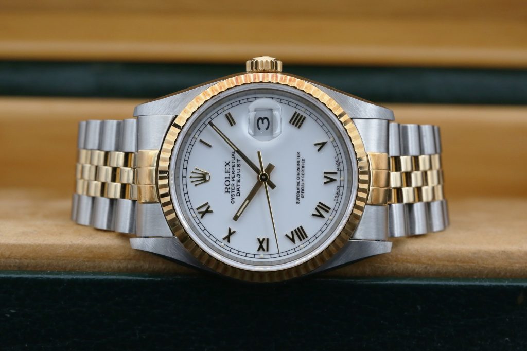 Rolex 16233 White Roman DATEJUST 36mm 1994