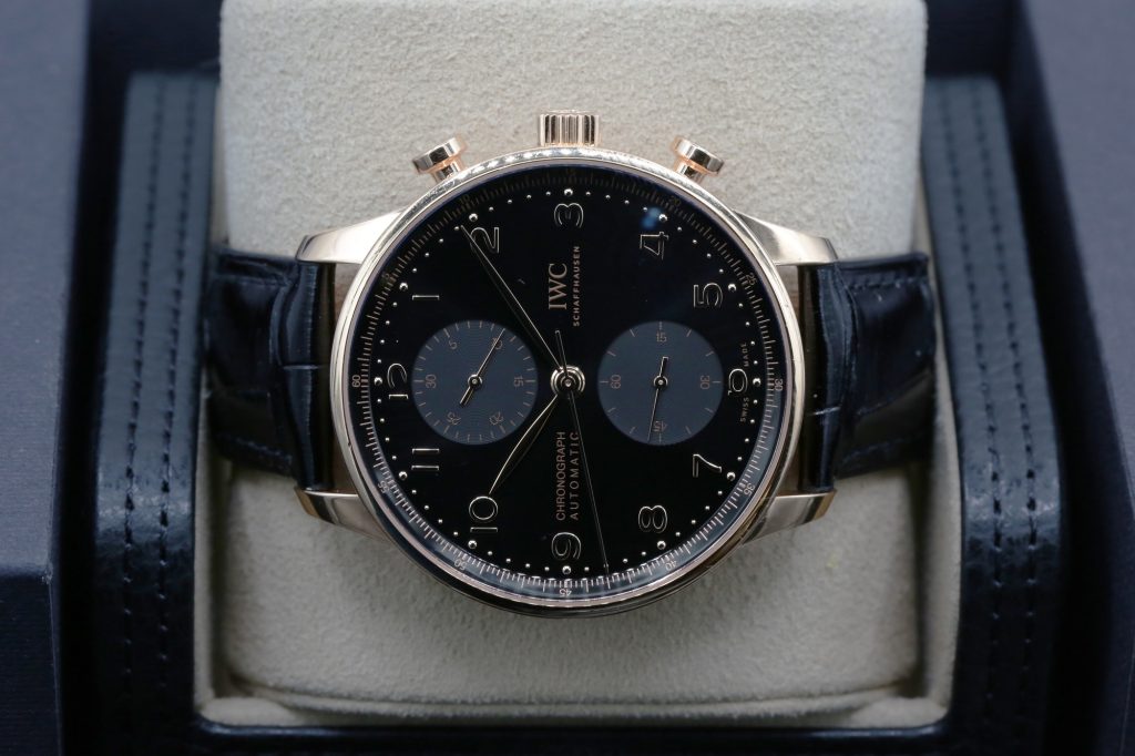 IWC IW371625 Black PORTUGIESER CHRONOGRAPH 41mm 2025