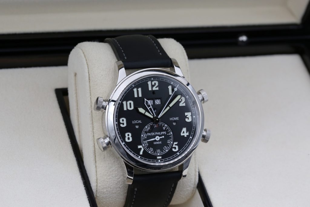 Patek Philippe 5520P-001 Black GRAND COMPLICATIONS  42mm 2022 TRAVEL TIME ALARM