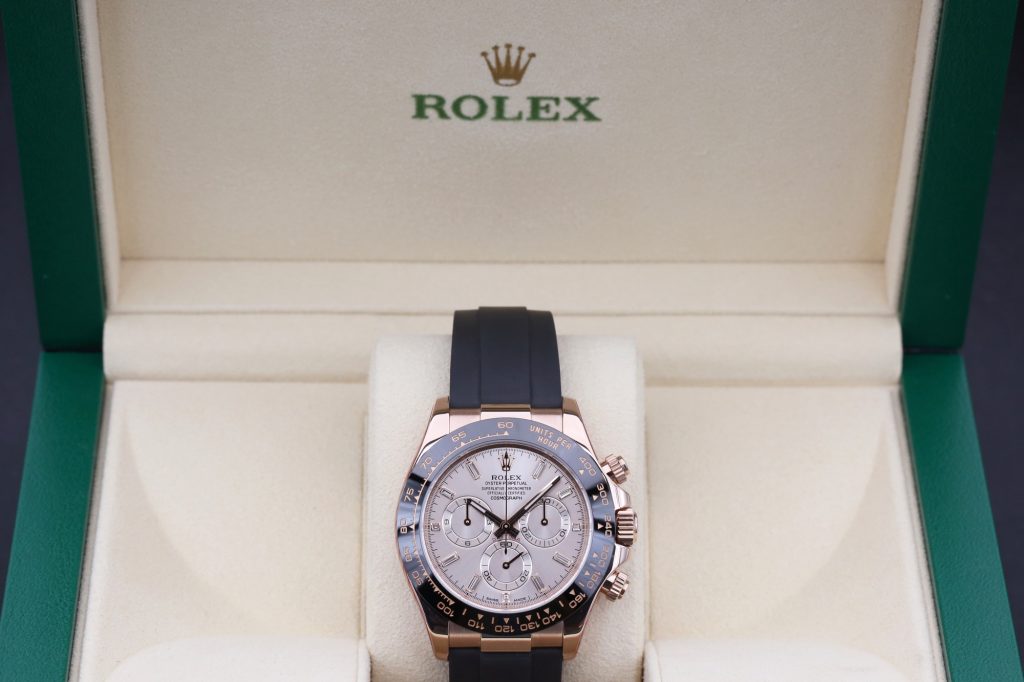 Rolex 116515LN Sundust Baguette DAYTONA OYSTERFLEX 40mm 2018