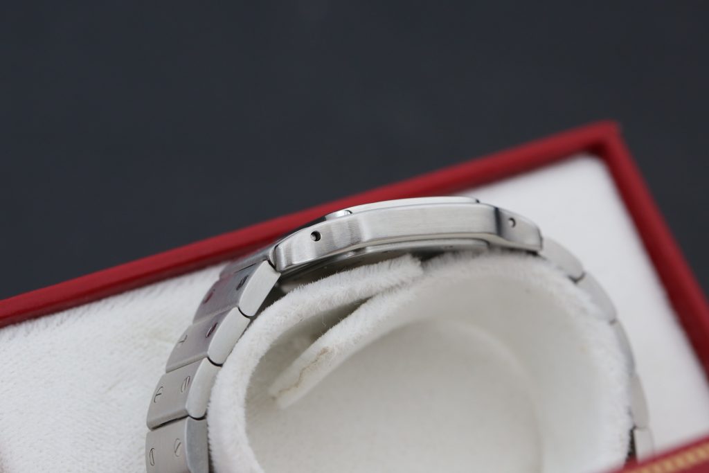 Cartier W20056D6 White SANTOS GALBEE 24mm